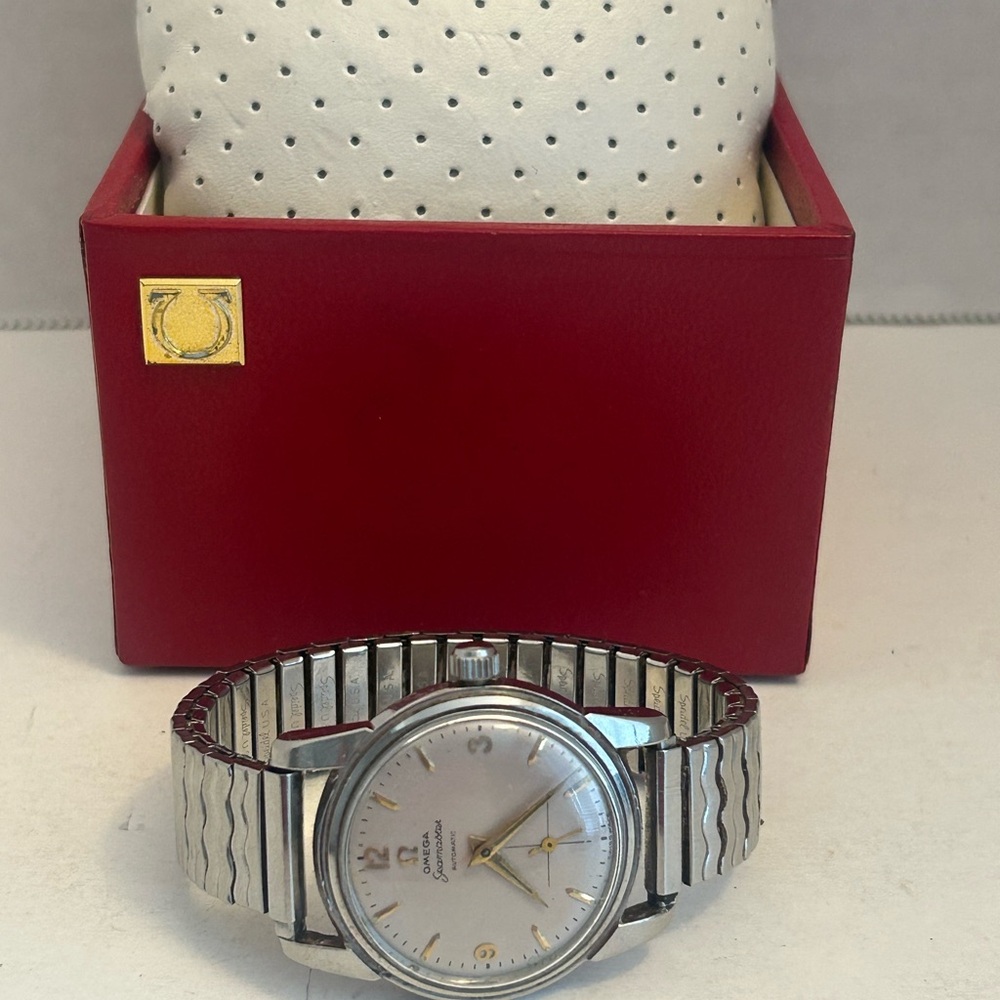 Omega Seamaster Vintage Automatic Swiss Mens Watch w Box - Picture 7 of 11